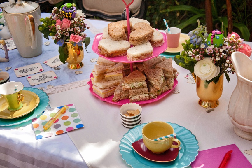 A Completely Mad Alice In Wonderland Tea Party