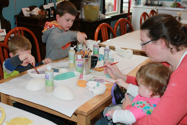 All Fired Up Six Spots to Paint Your Own Pottery