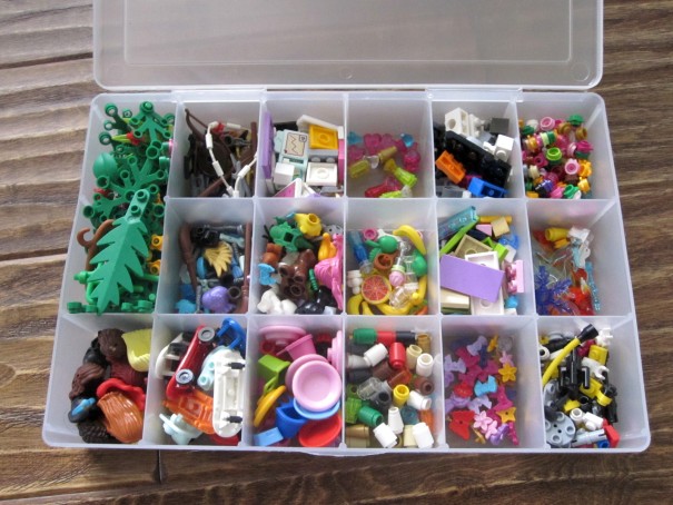 best way to organize lego
