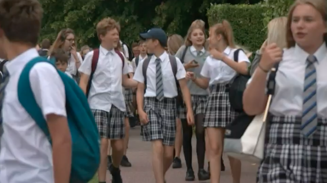 Boys Wearing Skirts To Change Dress Code Policy