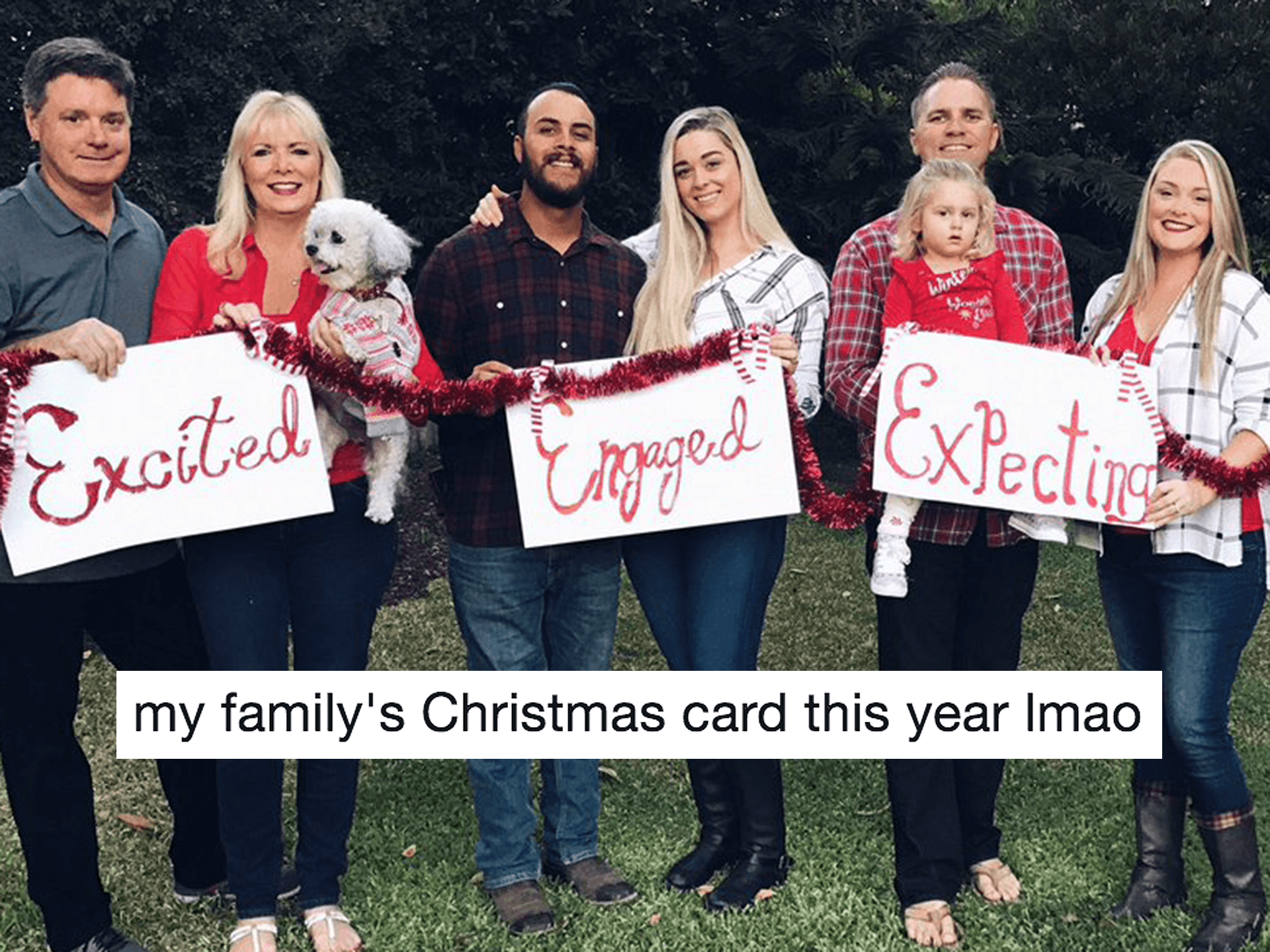 This Viral Family Christmas Card Photo Is All Of Us