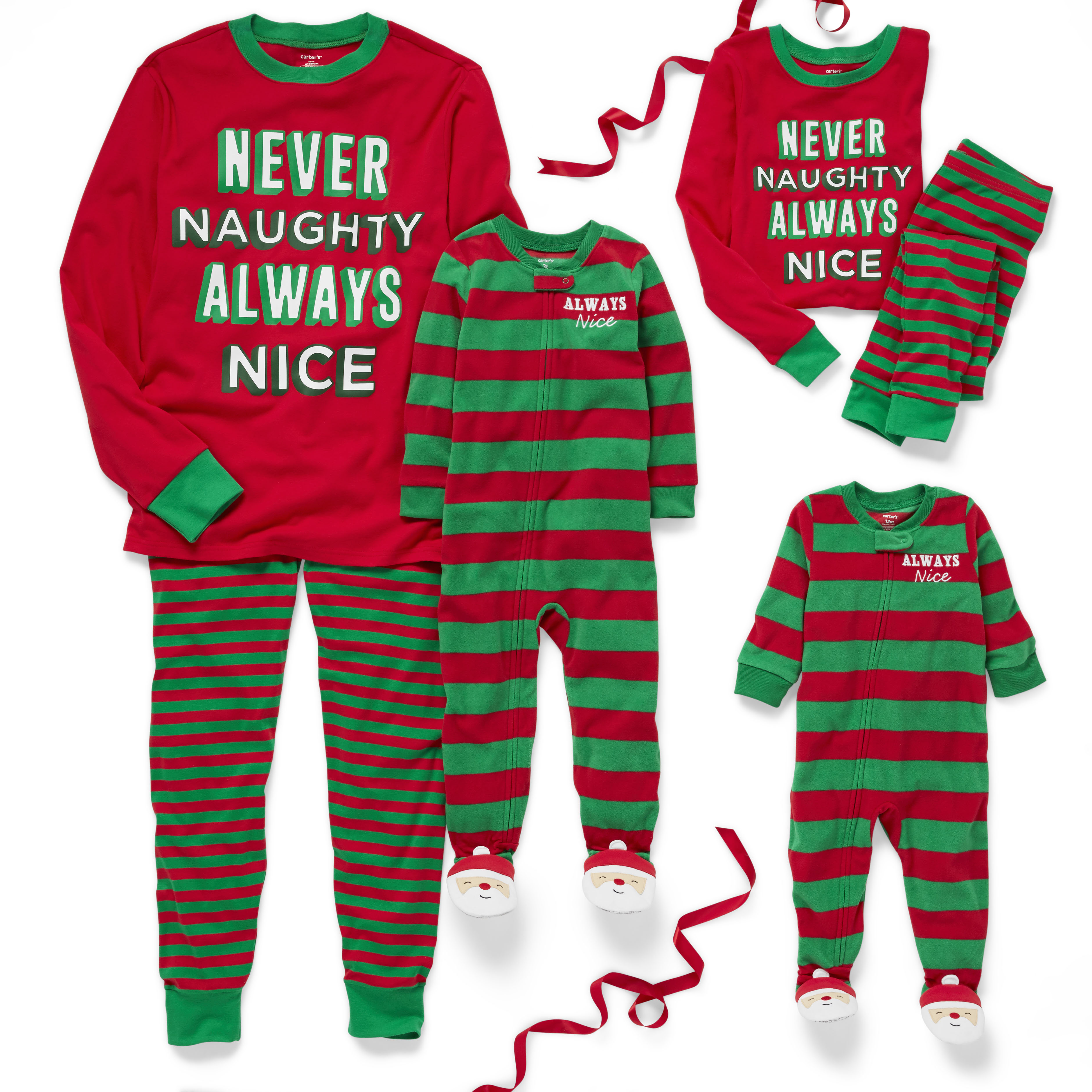 These Carter S Matching Family Holiday Pajamas Are Too Flippin Cute
