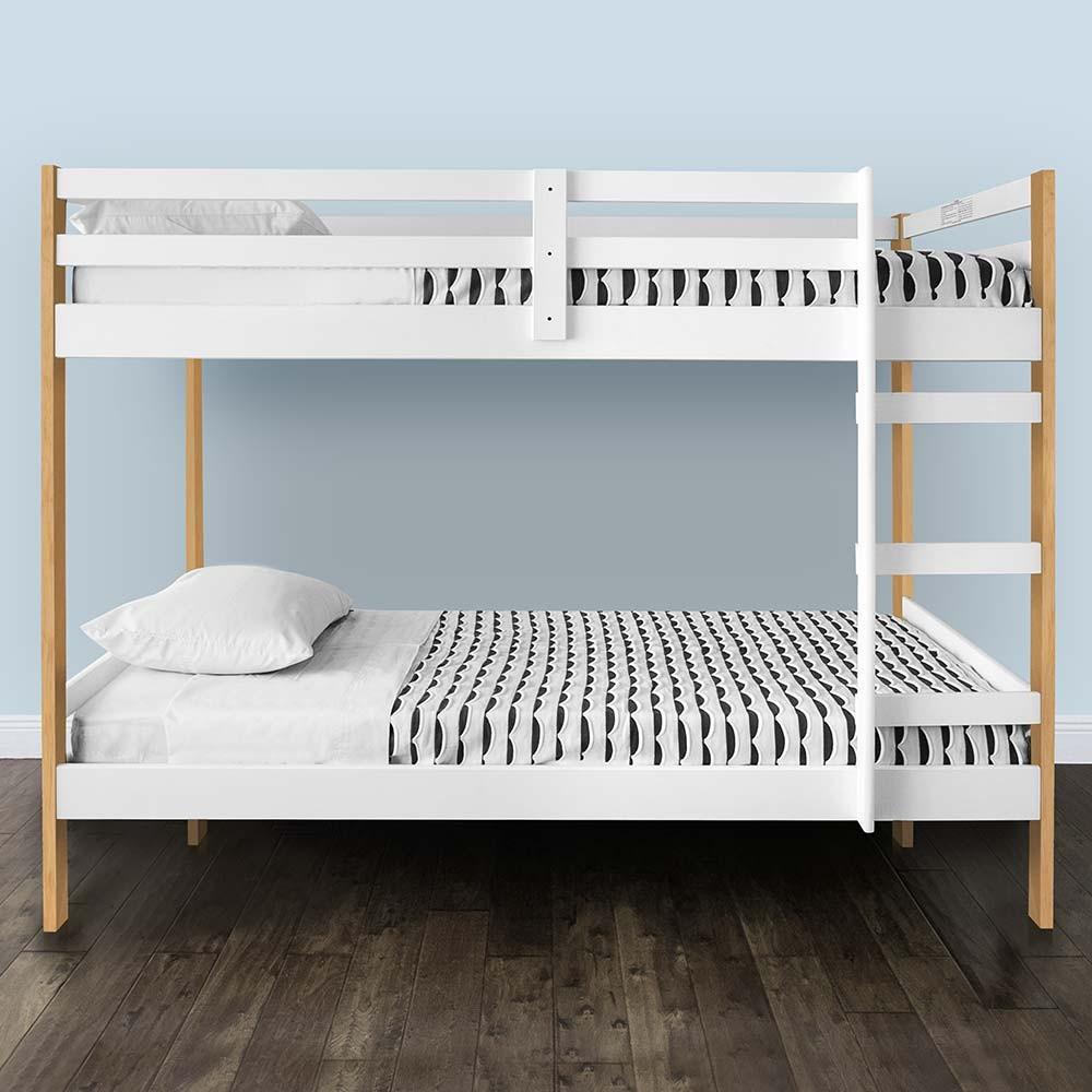 small double low loft bed