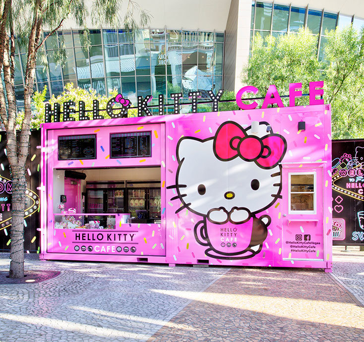 Hello Kitty Cafe's Newest Location Pops Up in Las Vegas