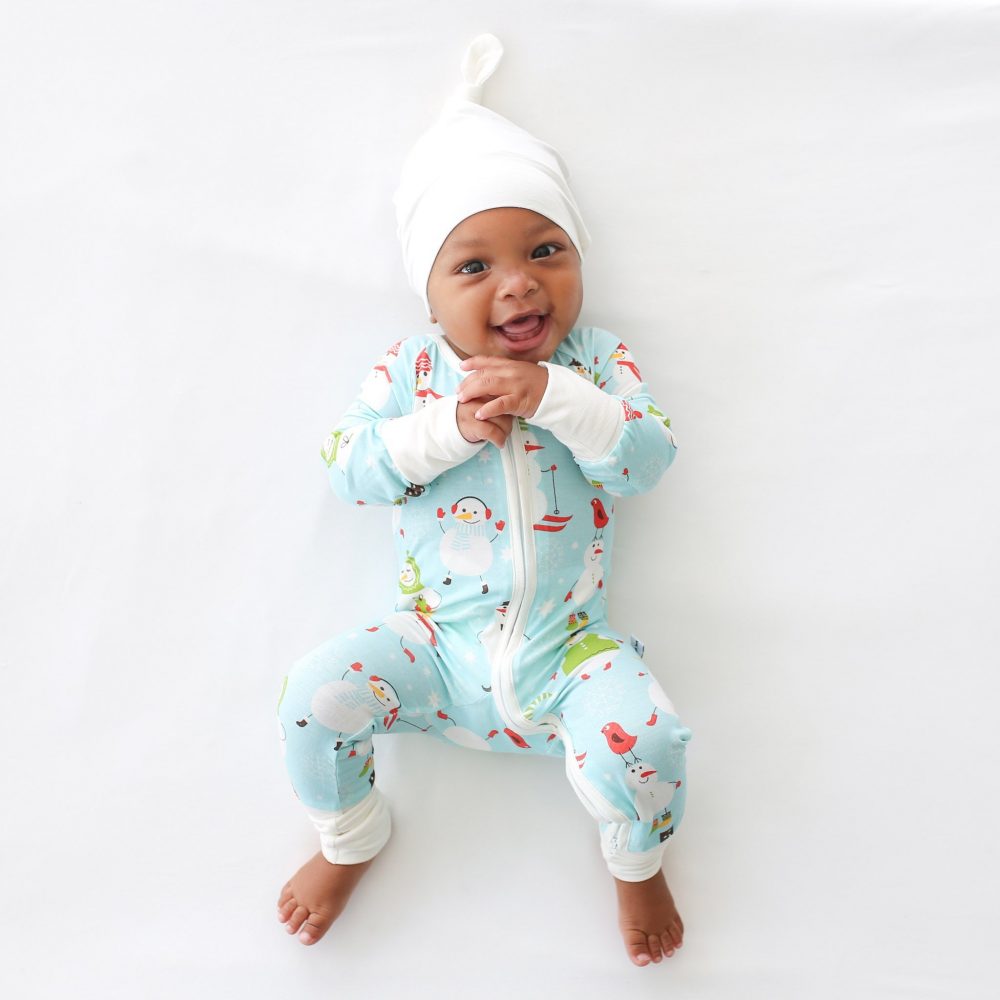 newborn winter pajamas