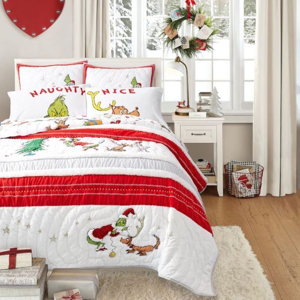Pottery Barn S Grinch Collection Will, Grinch Bedding Set