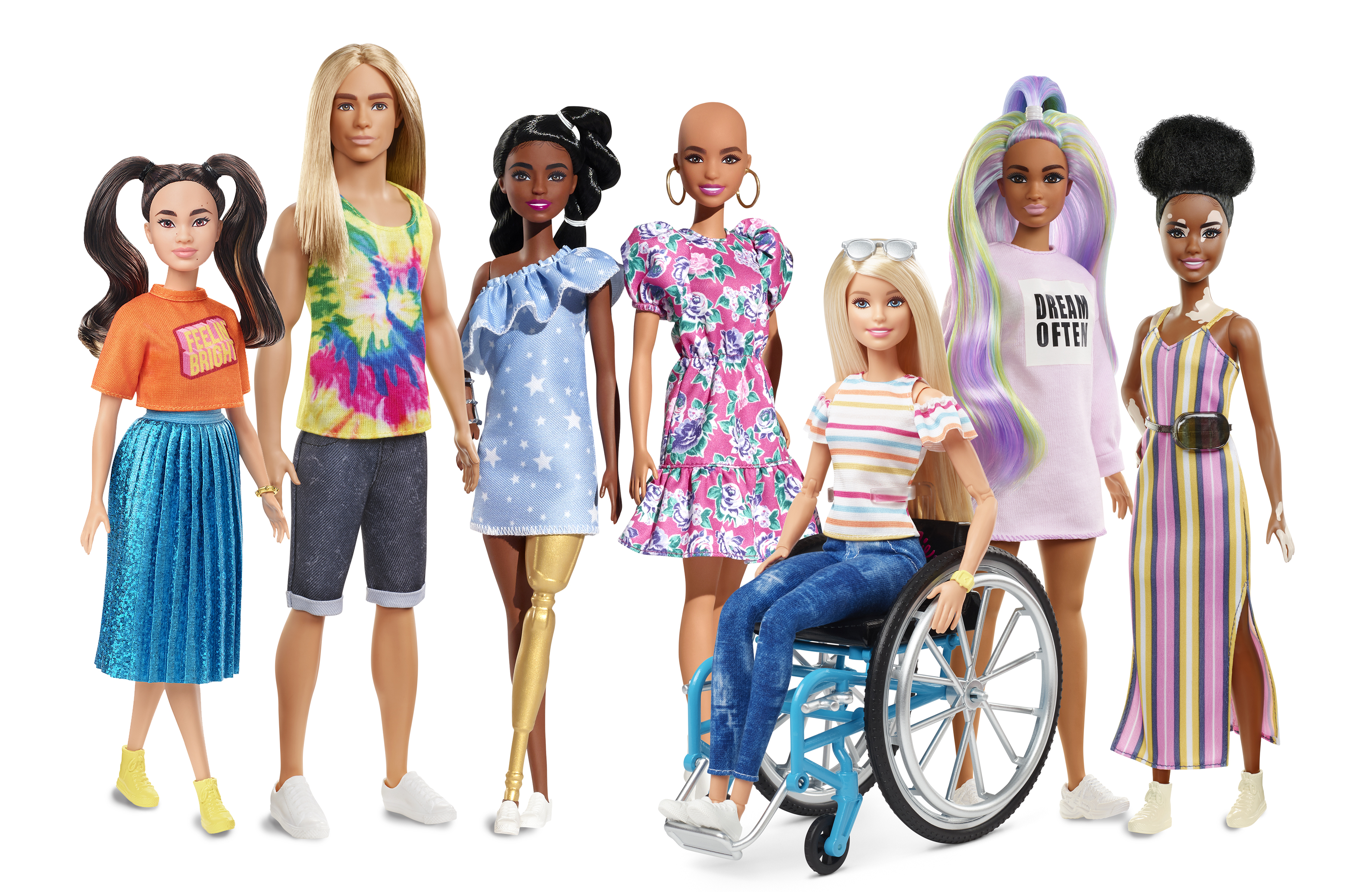 Barbie Fashionistas Line for 2020 