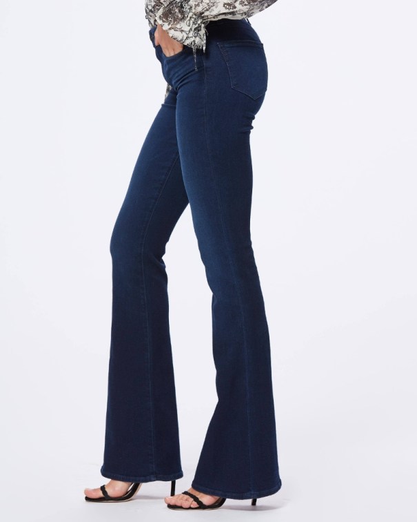 The Best Jeans For Every Kind Of Mom This Fall - red boots and black pants roblox