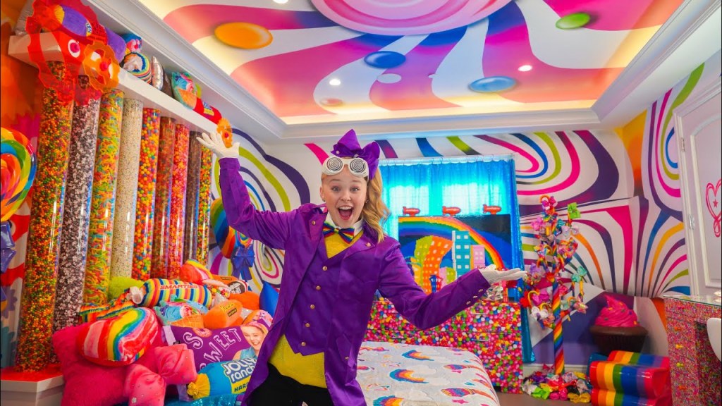 Jojo Siwa S Bedroom Is A Literal Candyland