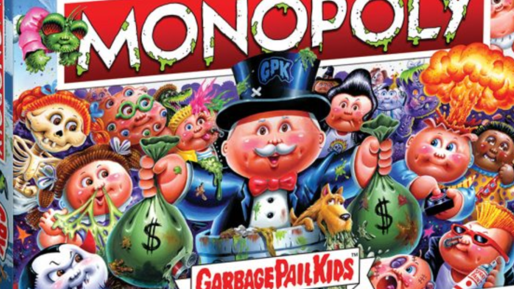 Relive The Totally Awesome 80 S With Monopoly Garbage Pail Kids