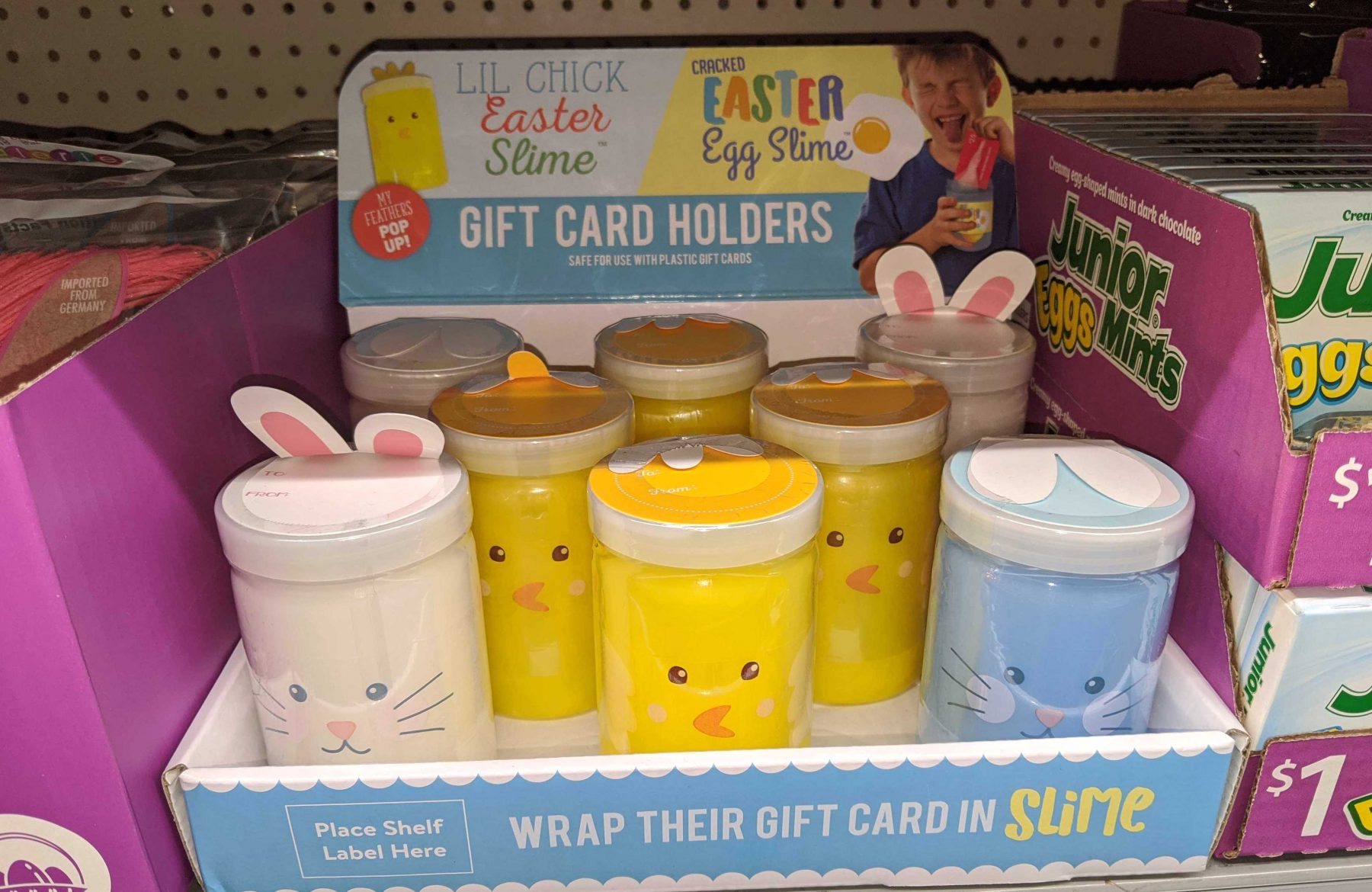Walmart Is Selling Easter Egg Slime Gift Card Holders They Re Less Than 3 - roblox card walmart