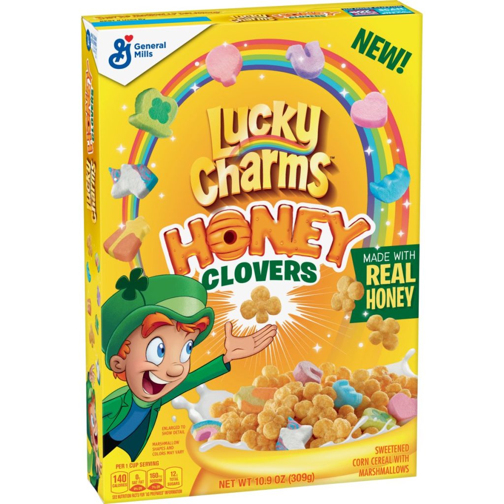 Lucky Charms Introduces New Honey Sweetened Cereal