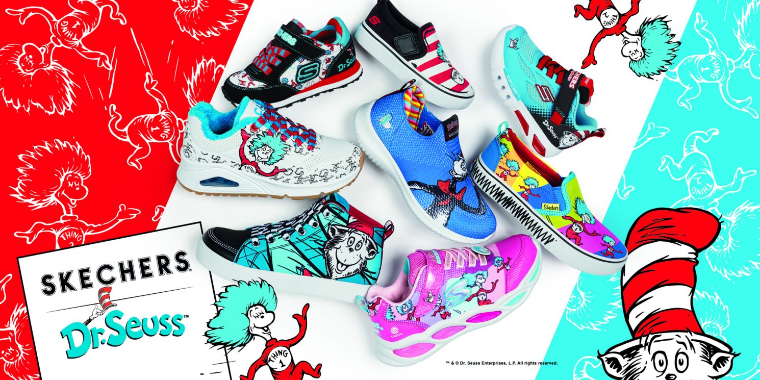 skechers with cats on them