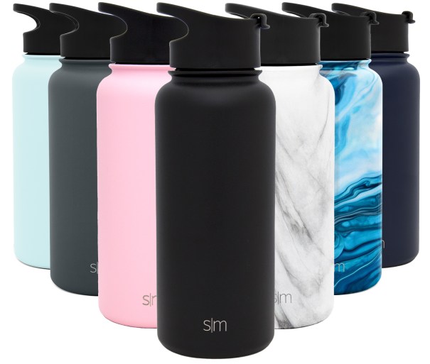 Keeps Drinks Hot and Cold for Hours 20 oz Spill Proof Reusable Custom Designed Slim Stainless Steel Double Wall Insulated Water Bottle Cute